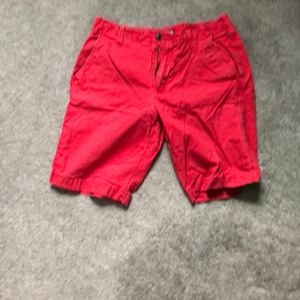 Express red shorts. Excellent condition.